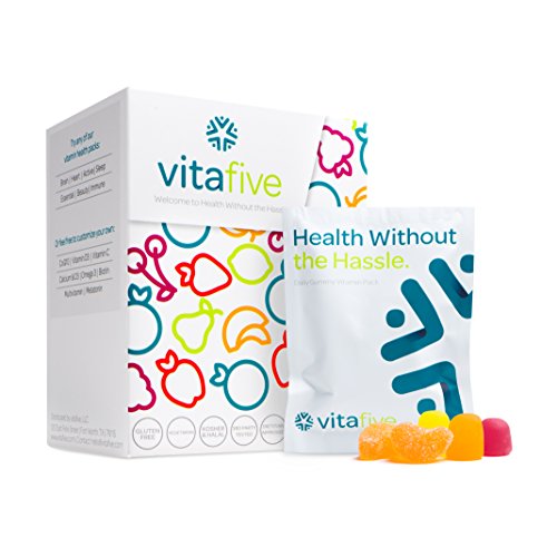 Kid's Immune Gummy Vitamin Packs: Vitamin D + Vitamin C + Omega-3 (DHA), 14 Day Supply