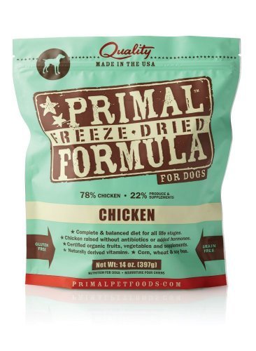 Primal Pet Foods Freeze-Dried Canine Chicken Formula 14oz 2 count