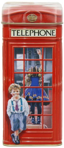 Churchill's Telephone Kiosk Money Box with Toffees 200 g
