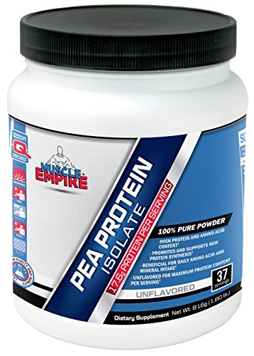 Pea Protein Isolate 80% Powder (816 Grams) - Muscle Empire Supplements