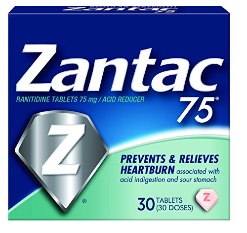 Zantac 75 Regular Strength Tablets, 30 Count