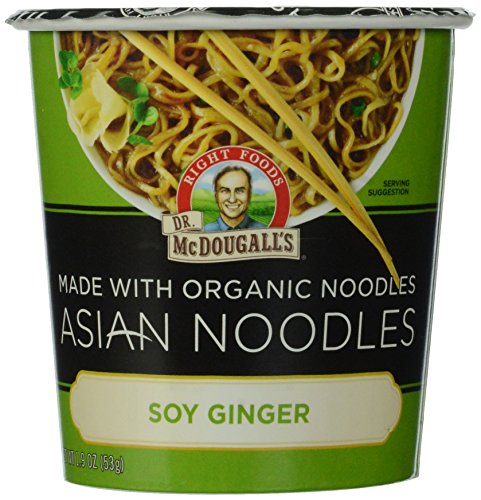 Dr. McDougall's Right Foods Asian Entree, Soy Ginger Noodle, 1.9-Ounce Packages (Pack of 6)