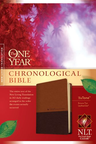 The One Year Chronological Bible NLT, TuTone