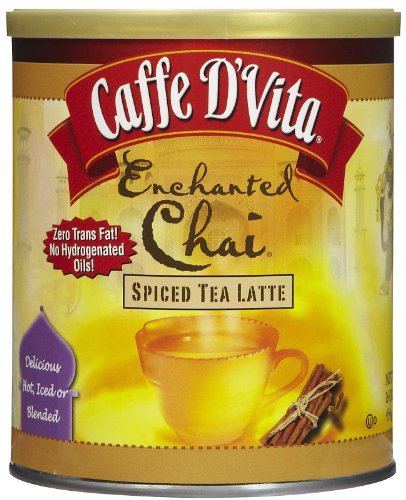Caffe D'Vita Enchanted Chai Spiced, Canister, 16 oz, 2 pk