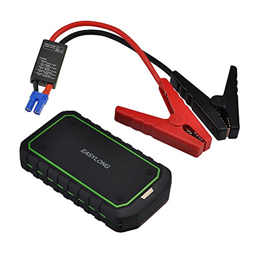 VicTsing® Jump Starter for car, with Portable Charger Power Bank with 400A Peak Current, Advanced Safety Protection and Built-In LED Flashlight