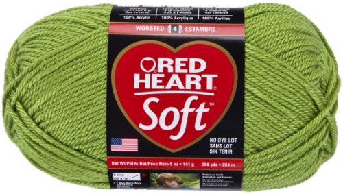 Red Heart  Soft Yarn, Guacamole