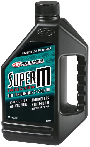 Maxima (28901) Super M Injector 2-Stroke Premix/Injector Oil - 1 Liter