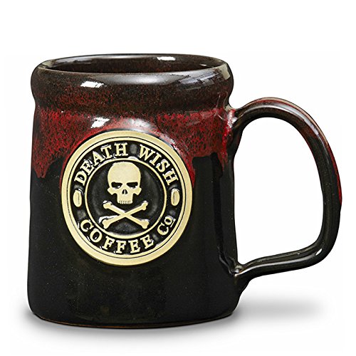 Death Wish Coffee Kiln Fired 16 oz Ceramic Mug - 2016 Edition