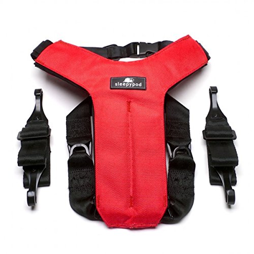 Sleepypod Clickit Safety Harness-X-Small-Strawberry Red
