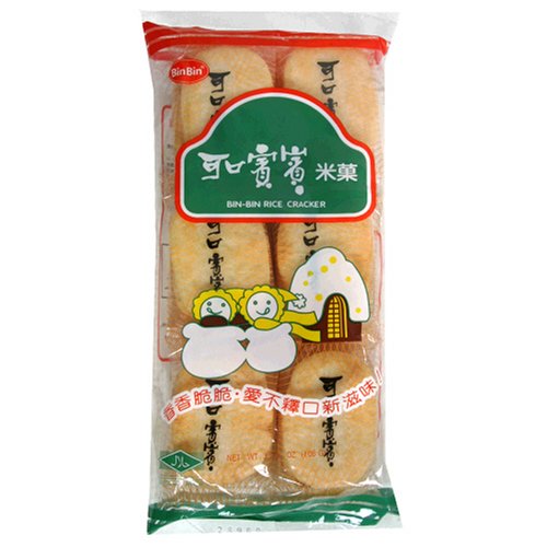 Bin Bin Rice Crackers, 3.73-Ounce Pack (Pack of 30)