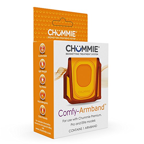 Chummie Comfy-Armband for Bedwetting Alarms - Patented Design to Increase Comfort and Convenience At Night When Used With Bedwetting Alarms, For Boys and Girls of All Ages