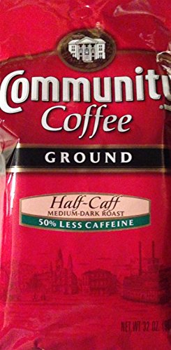 Community Half Caff Reduced Caffeine Coffee 12 Oz Bag