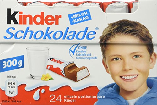 Ferrero Kinder Chocolate, 24 pieces
