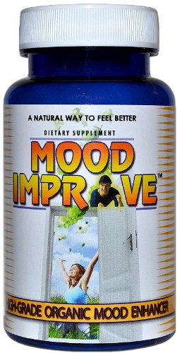 Mood Improve Natural Mood Support Supplement Bottle (60 Capsules) By 4 Organics