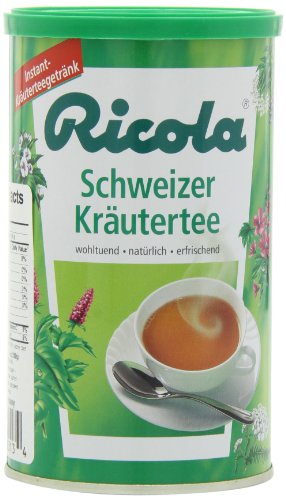Ricola Schweizer Krautertee (Instant Herb Tea), 7-Ounce Can (Pack of 3)
