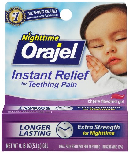 Orajel Teething Nightime Formula, 0.18 Oz