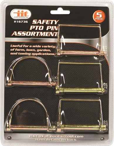IIT 16736 Safety PTO Pin Assortment, 5-Piece