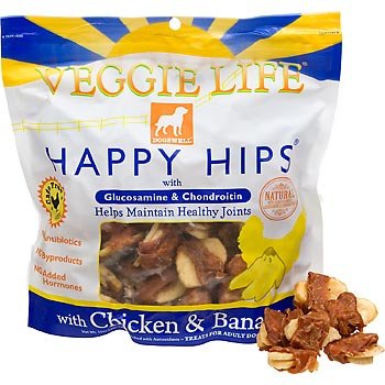 Dogswell Happy Hips Dog Treat Chicken & Banana 15 Oz