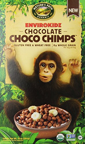 Envirokidz Chocolate Choco Chimps Cereal, 10 Ounce