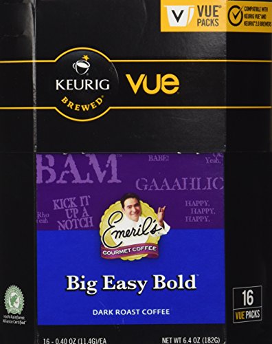 32 Count - Emeril's Big Easy Bold Vue Cup Coffee For Keurig Vue Brewers