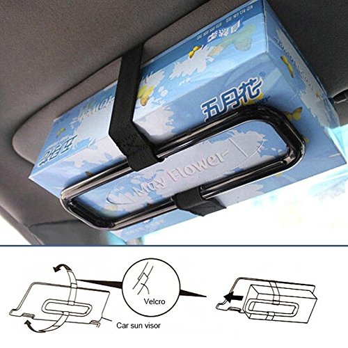 Chihiro Tissue Paper Box Holder Auto Accessories Paper Napkin Seat Back Bracket