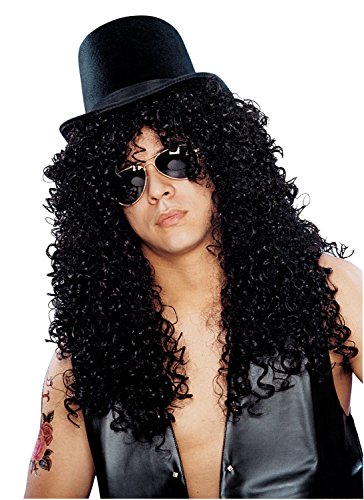 Costume Culture Men's Curly Rocker Wig Deluxe