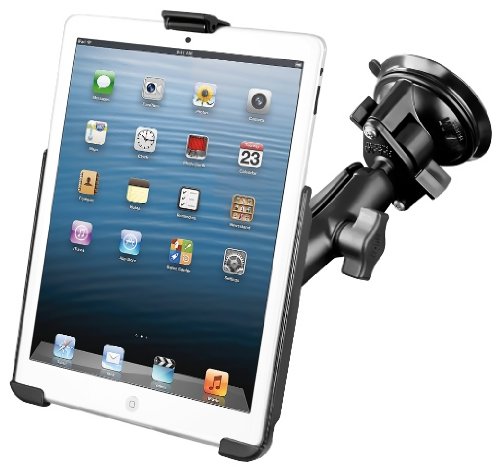 Heavy Duty Suction Cup Car Vehicle Windshield Mount Holder for Apple iPad Mini