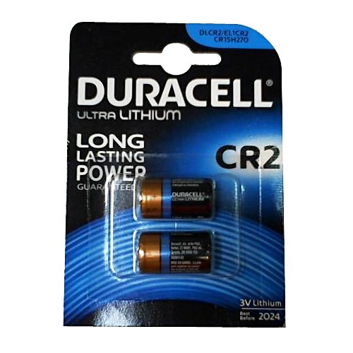Duracell Ultra Photo DLCR2 3 V Lithium Batteries - Pack of 2