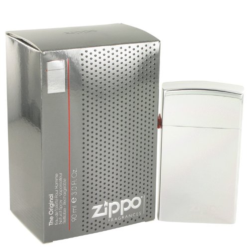 Zippo Fragrances, the Original, Eau De Toilette Spray, Refillable, 3.0 oz / 90 ml (SILVER)