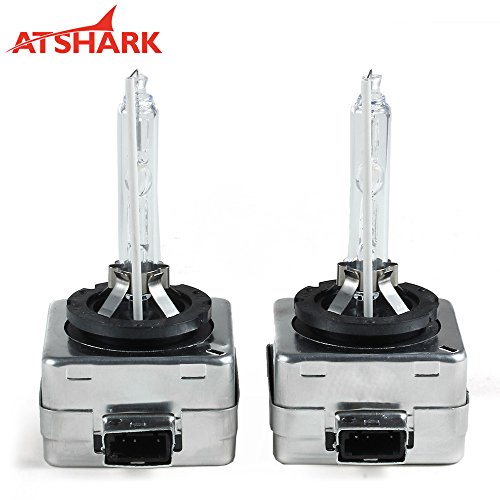 Atshark 2 X Car Auto D1S Front Light Headlight HID Xenon Bulb 35W 6000K