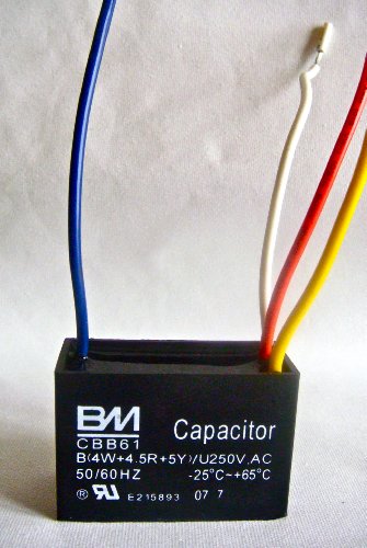 BM Ceiling Fan Capacitor 4 wire 4/4.5/5