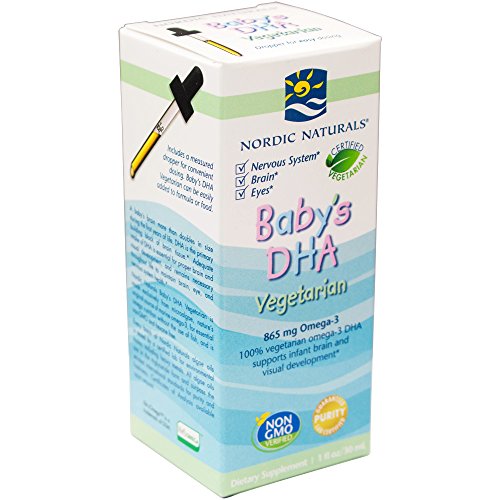 Nordic Naturals - Baby's DHA Vegetarian, Supports Brain and Visual Development, 1 Ounce
