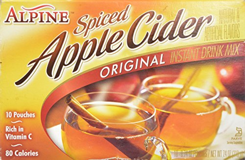 Alpine Spiced Apple Cider Instant Drink Mix Original - 10 CT