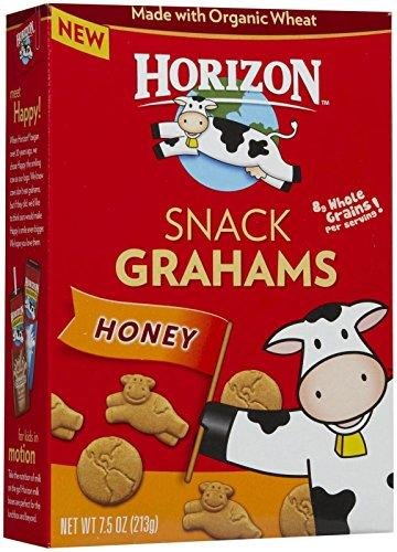 Horizon Organic Dairy Snack Grahams - Honey - 7.5 OZ