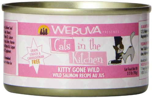 Weruva Cats in the Kitchen Kitty Gone Wild Cat Food (3.2 oz (24 can case))