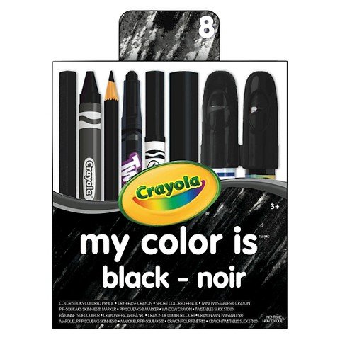 Crayola My Color is Black