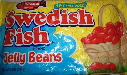 Swedish Fish Jelly Beans 13 Oz Bag