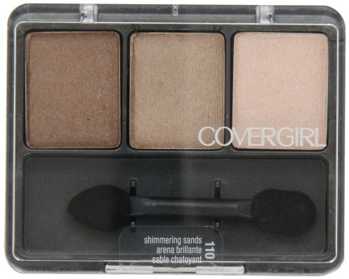 CoverGirl Eye Enhancers 3 Kit Shadow, Shimmering Sands 110, 0.14 Ounce Package