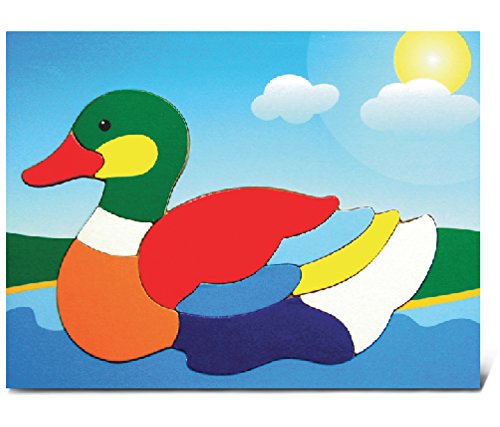 Puzzled Duck Wooden Toys Fun Puzzle (10 Piece)