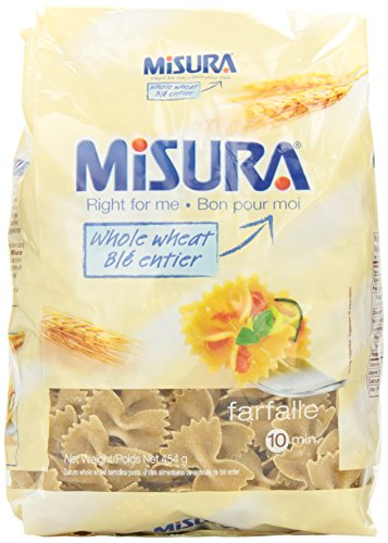 Misura Whole Wheat Farfalle, 454gm