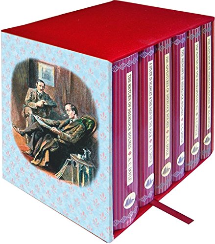 Sherlock Holmes 6-Book Boxed Set: Containing: The Adventures of Sherlock Holmes, The Casebook of Sherlock Holmes, The Hound of the Baskervilles & The ... & The Sign of the Four (Collector's Library)
