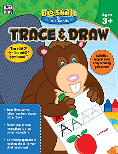 Trace & Draw, Grades Preschool - K (Big Skills for Little Hands®)