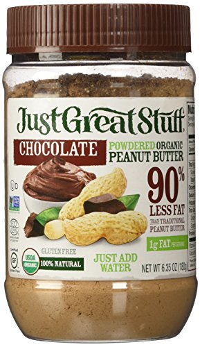 Stuff Powdered Organic Chocolate Peanut Butter, 6.35 Ounce Jar (2 Pack)