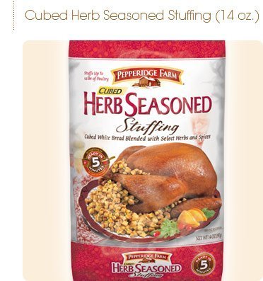 Pepperidge Farms - Cubed Herb Seasoned Stuffing - 12-Oz Bag (Pack of 3)