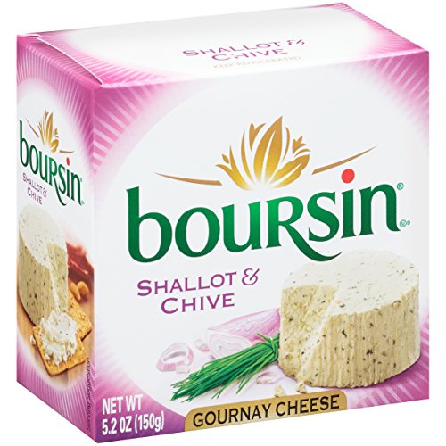 Boursin, Shallots & Chives Cheese, 5.2 oz