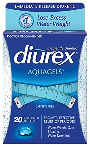 Diurex Diuretic AquaGels, 20 Count