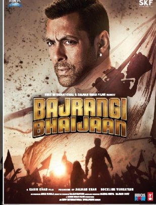 Bajrangi Bhaijaan Hindi DVD (2015) Salman Khan, Kareena Kappor (Bollywood Film/Cinema))