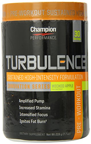 Champion Performance, Turbulence, Wicked Apple flavor, 219-Gram