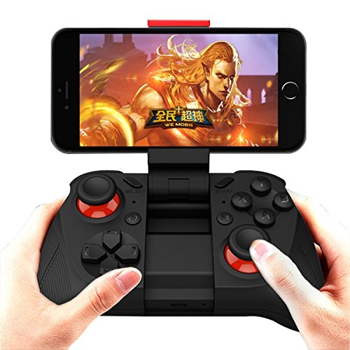 Aizbo® Wireless Game Controller Phone Gamepad for iPhone Android iPad, TV / PC Controller, 3D VR Headset Remote Control, Wireless Mouse, Multimedia Controller Smartphone Bluetooth Controller