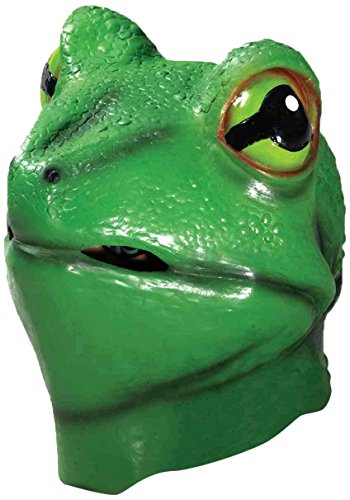 Forum Novelties Men's Deluxe Latex Frog Mask